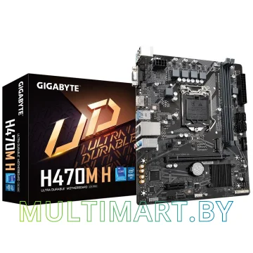 Материнская плата Gigabyte H470M H (rev. 1.0) картинка 2
